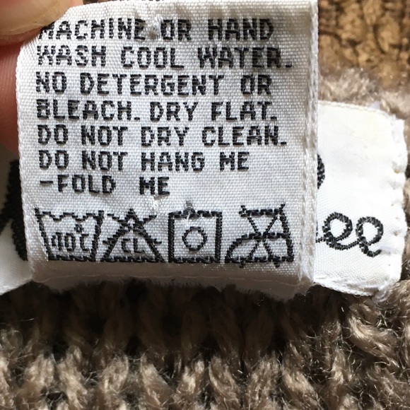 Vintage 80’s Puff Sleeve Ribbon-knit Taupe Sweater by Naomi Bee - Picture 9 of 12